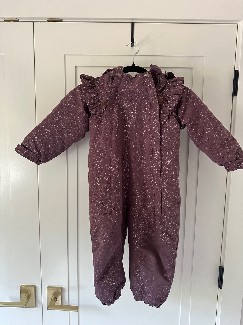 En Fant 3Y Waterproof Snowsuit Rose Taupe 20,000mm Premium Winter Suit